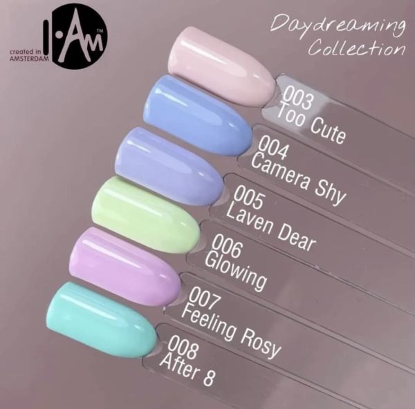 I.Am Daydreaming collection 6 colors à 7 ml special price, vegan