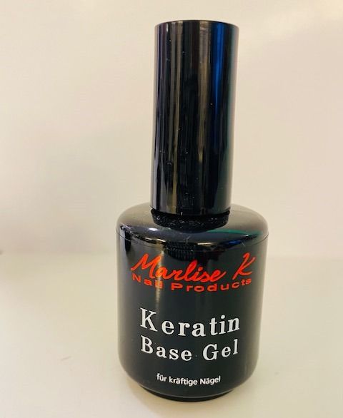 Marlise K Keratin Base Gel 14 ml, pour renforcer et des ongles avec problémes