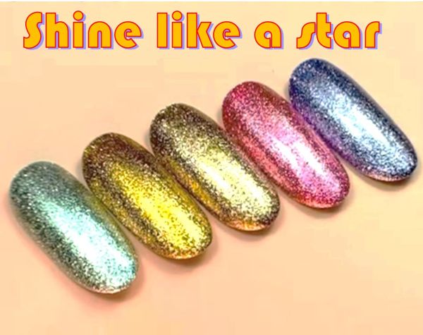 Noriko gellac "Shine Like a Star" 5 couleurs à 10 ml prix spécial.