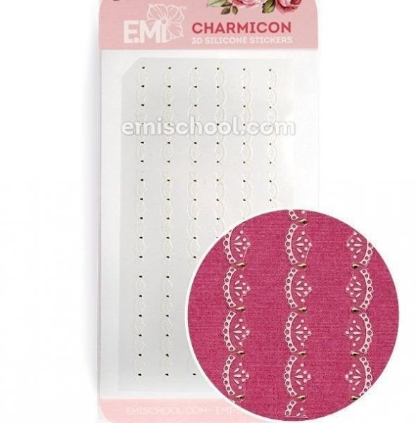 Charmicon 3D Stickers, Ornament White 2, au lieu de frs 6.90, autocollant