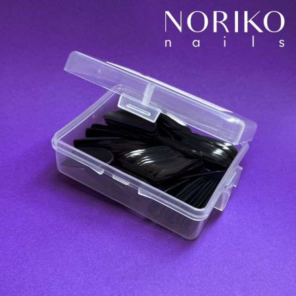 Noriko Design Tips noir 50 pcs, idéal pour one stroke