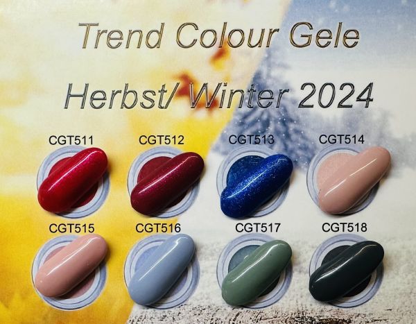 Trend Colours Gels Autumn / Winter 2024 4,5 ml