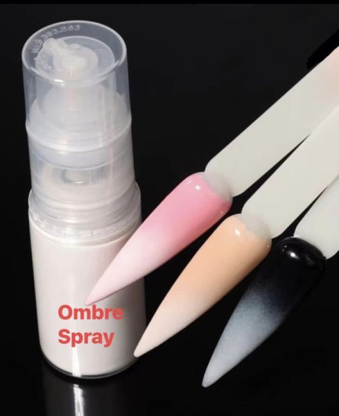 Ombre-Pigment in Sprayform für Gel, weiss