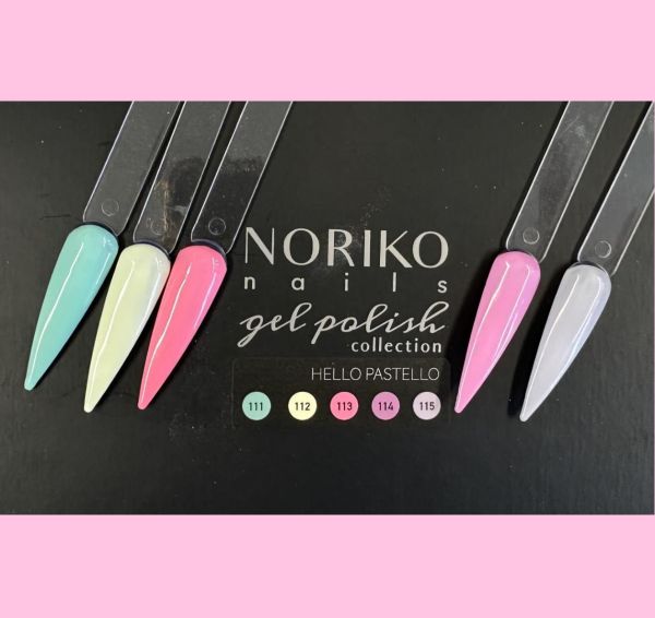 Noriko Gellac "Hello Pastello" 5 Farben à 10 ml Spezialpreis