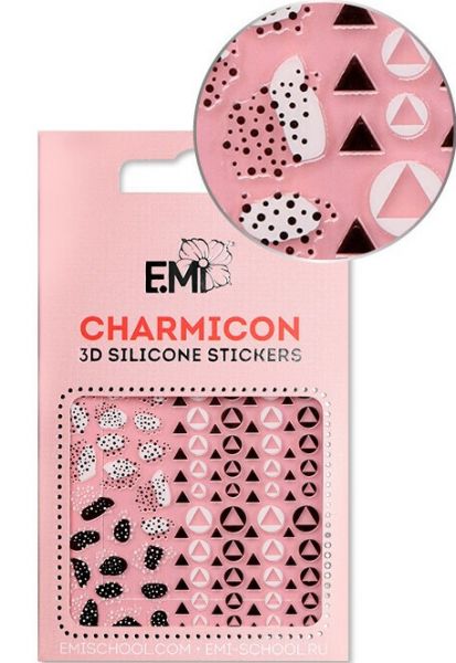 Charmicon 3D Stickers, 120 Geometric Patterns