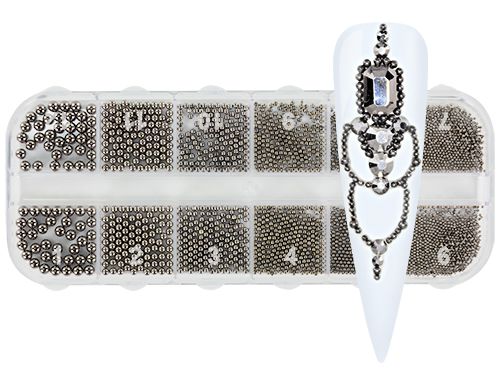 Nail Art Display avec perles noir, frs. 2.90 au lieu de frs. 9.90