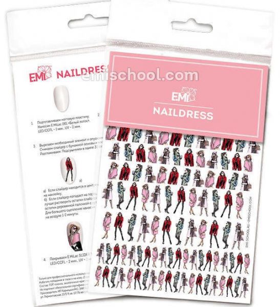 Naildress Slider Design 23 Fashion Lady