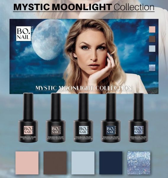 BO. Mystic Moonlight collection 5 couleurs à 7 ml prix spécial,