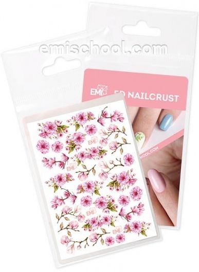 Nailcrust Pattern Slider, 5D 9 Flowers