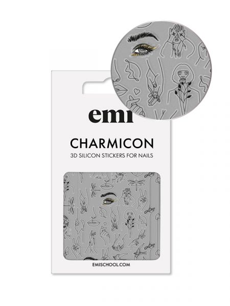 Charmicon 3D Stickers 173 Silhouettes