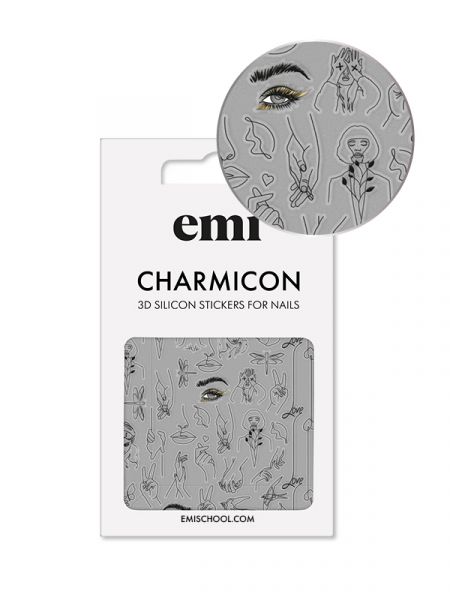 Charmicon 3D Stickers 173 Silhouettes, statt Fr. 6.90, selbstklebend