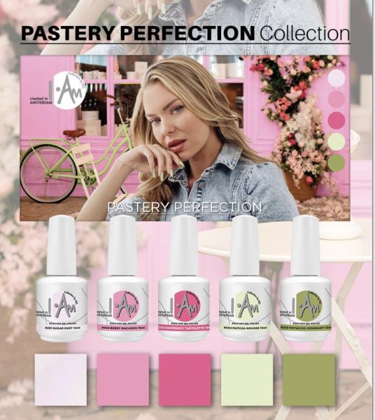 I.Am Pastery Perfection Collection, 5 couleurs à 15 ml prix spécial