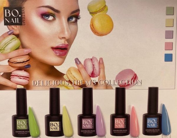 BO. Delicious Treats Collection 5 colors à 7 ml special price