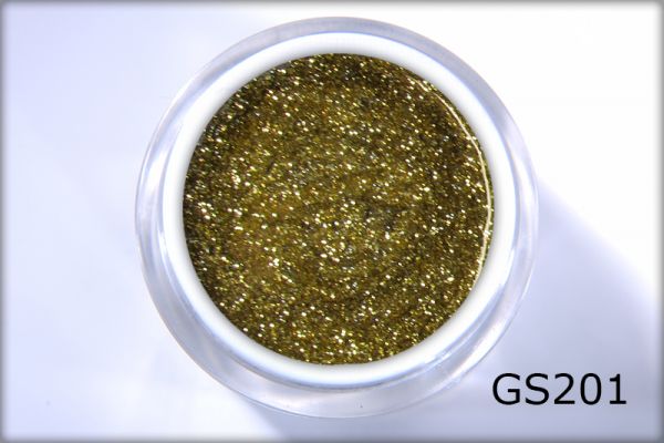 Glitter Gel, Gold-Lamé, 4,5 ml