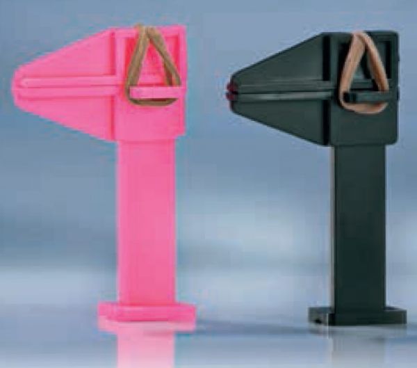 pinch clamp pink, black