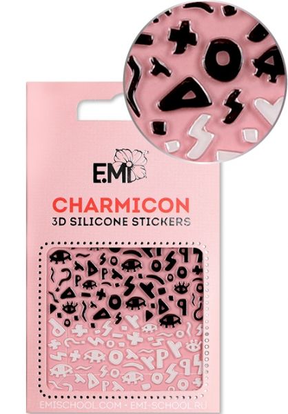 Charmicon 3D Stickers, 119 Secret Symbols