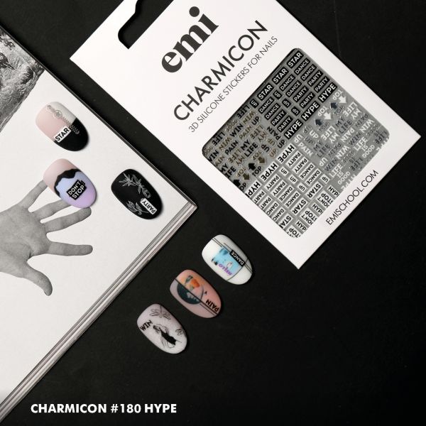 Charmicon 3D Stickers 180 Hype