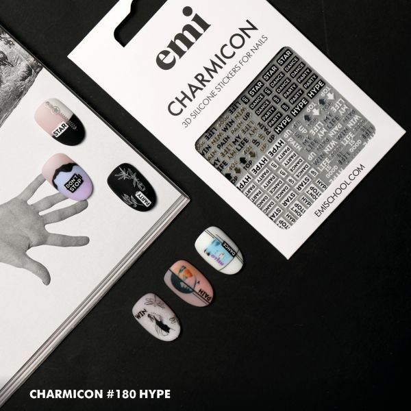 Charmicon 3D Stickers 180 Hype, statt Fr. 6.90, selbstklebend