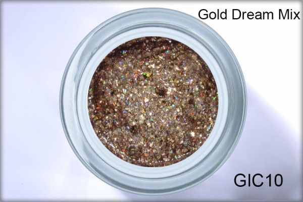 Ice Crystal Gel Gold Dream Mix 4,5 ml