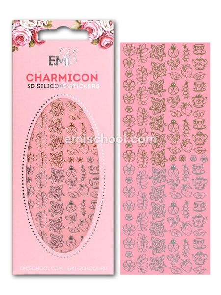 Charmicon 3D Stickers, Jewelry #5 Gold/Silver, au lieu de frs 6.90, autocollant