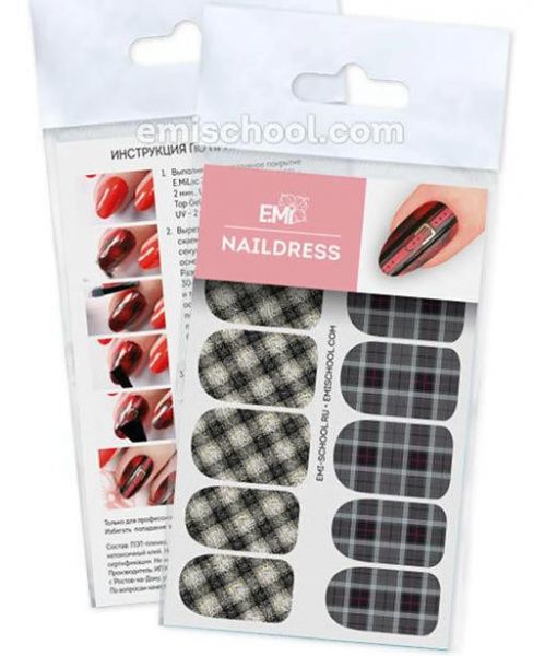 Naildress Slider Design 48 Check Pattern, statt Fr. 6.90, wasserlöslich